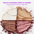 GlowFusion – Paleta Multifuncional Que Ilumina, Bronzeia e Realça o Rosto em Segundos (Oferta Exclusiva)