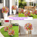 VividBloom - Arranjo Decorativo Permanente Que Transforma Qualquer Espaço em Um Jardim Deslumbrante Sem Regar, Sem Replantio e Sem Manutenção