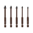 Drill Plus - Kit 5 Brocas (3, 4, 5, 6 e 8 mm)
