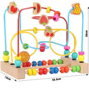 Ábaco de Madeira Educativo Montessori Matemática